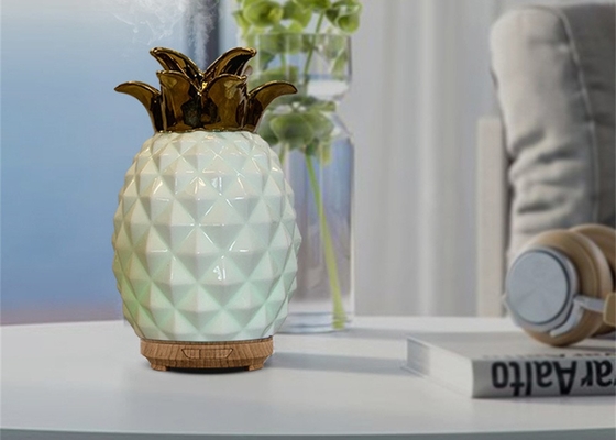 120 ml ceramiczne ananasowe szklane dyfuzory 3D opryskiwacz ultradźwiękowy mini dyfuzory nawilżacz olejków eterycznych parowniki